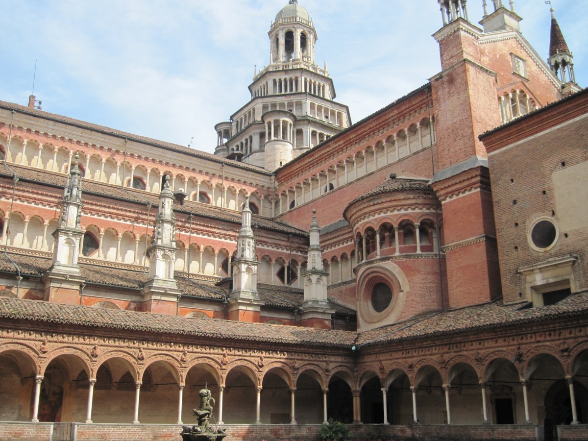 7- Pavia- Angolo esterno della Certosa